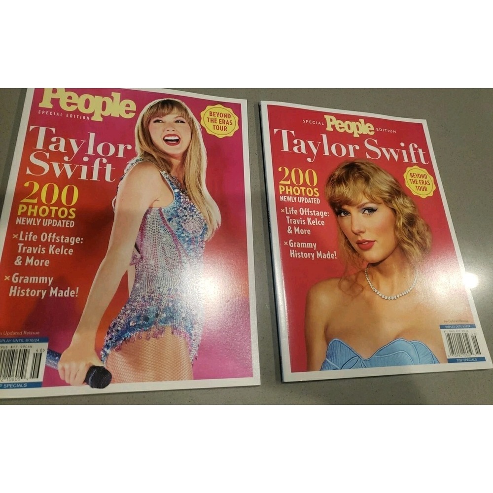 2 TAYLOR SWIFT BEYOND THE‎ ERAS TOUR SPECIAL EDITION PEOPLE MAGAZINE ISSUE 2024